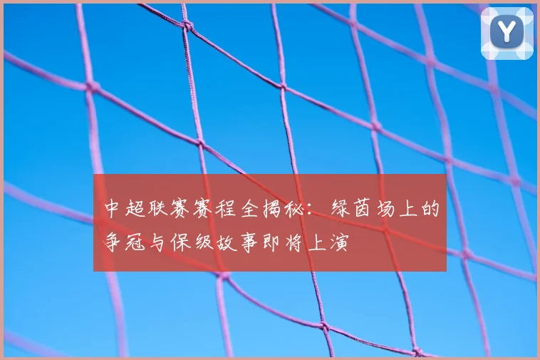 中超联赛赛程全揭秘:绿茵场上的争冠与保级故事即将上演